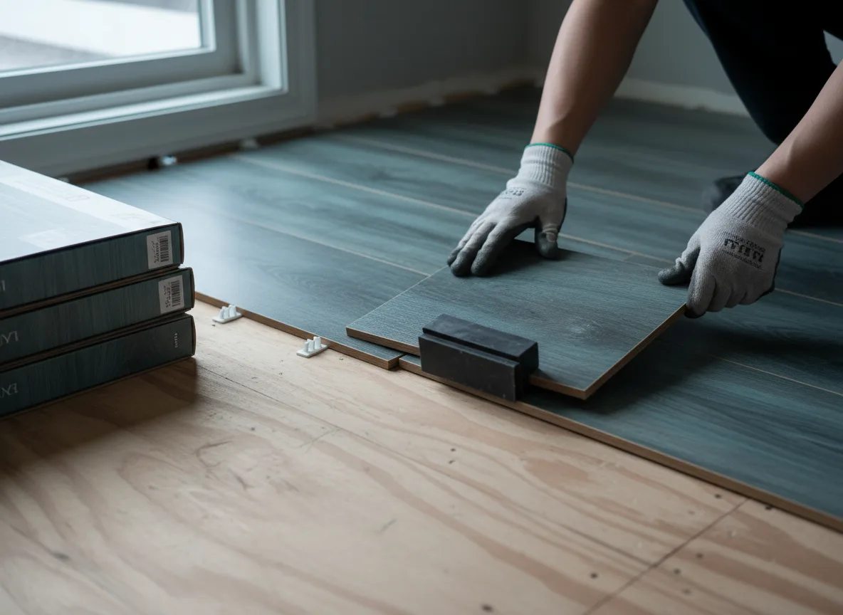 Luxury Vinyl Plank Installation company in Mccausland, IA